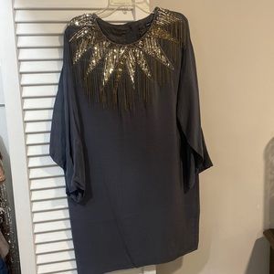 French Connection Silk Cocktail Dress